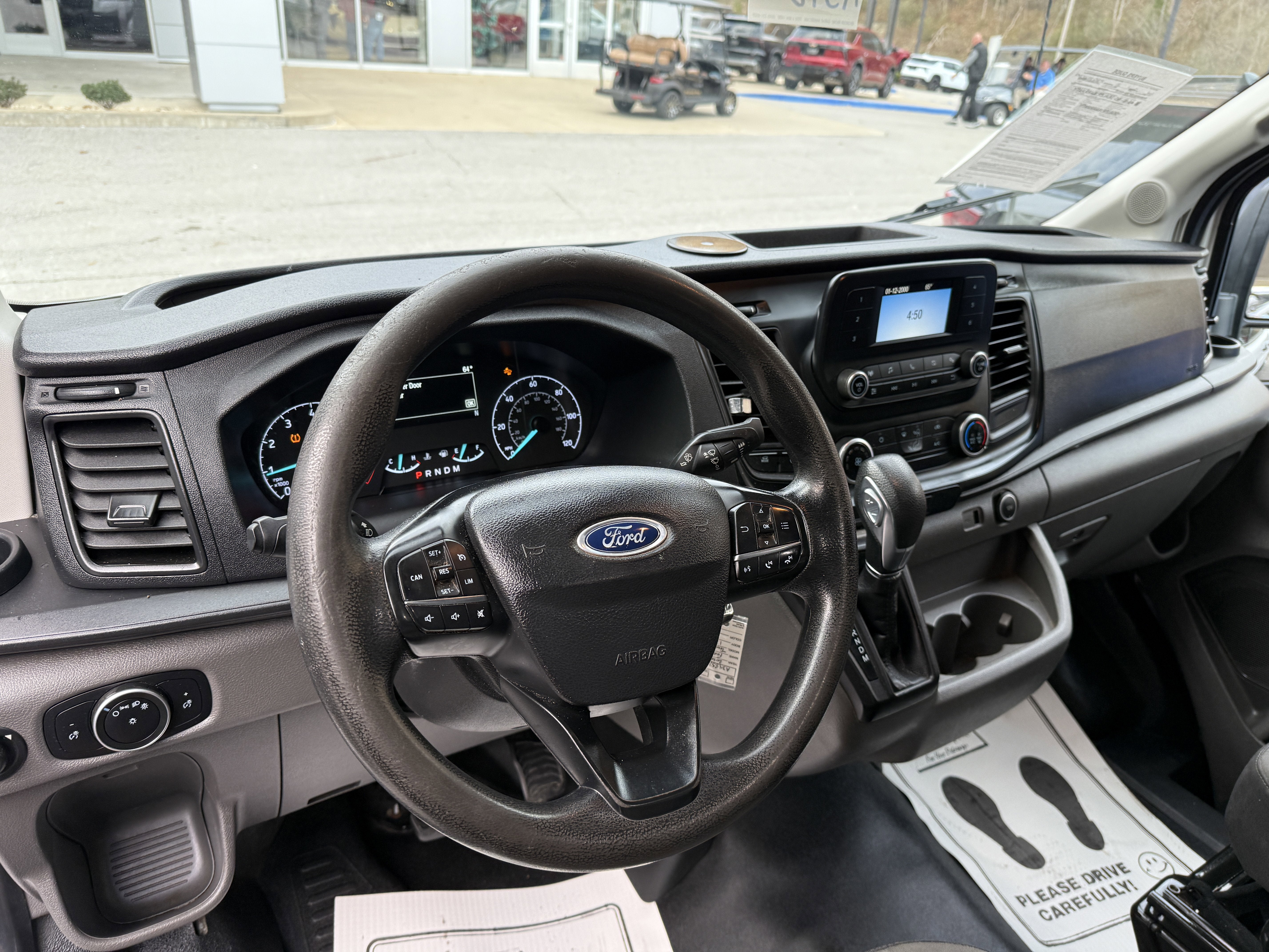 2020 Ford Transit Cargo Van T-250 130" Med Rf 9070 GVWR AWD