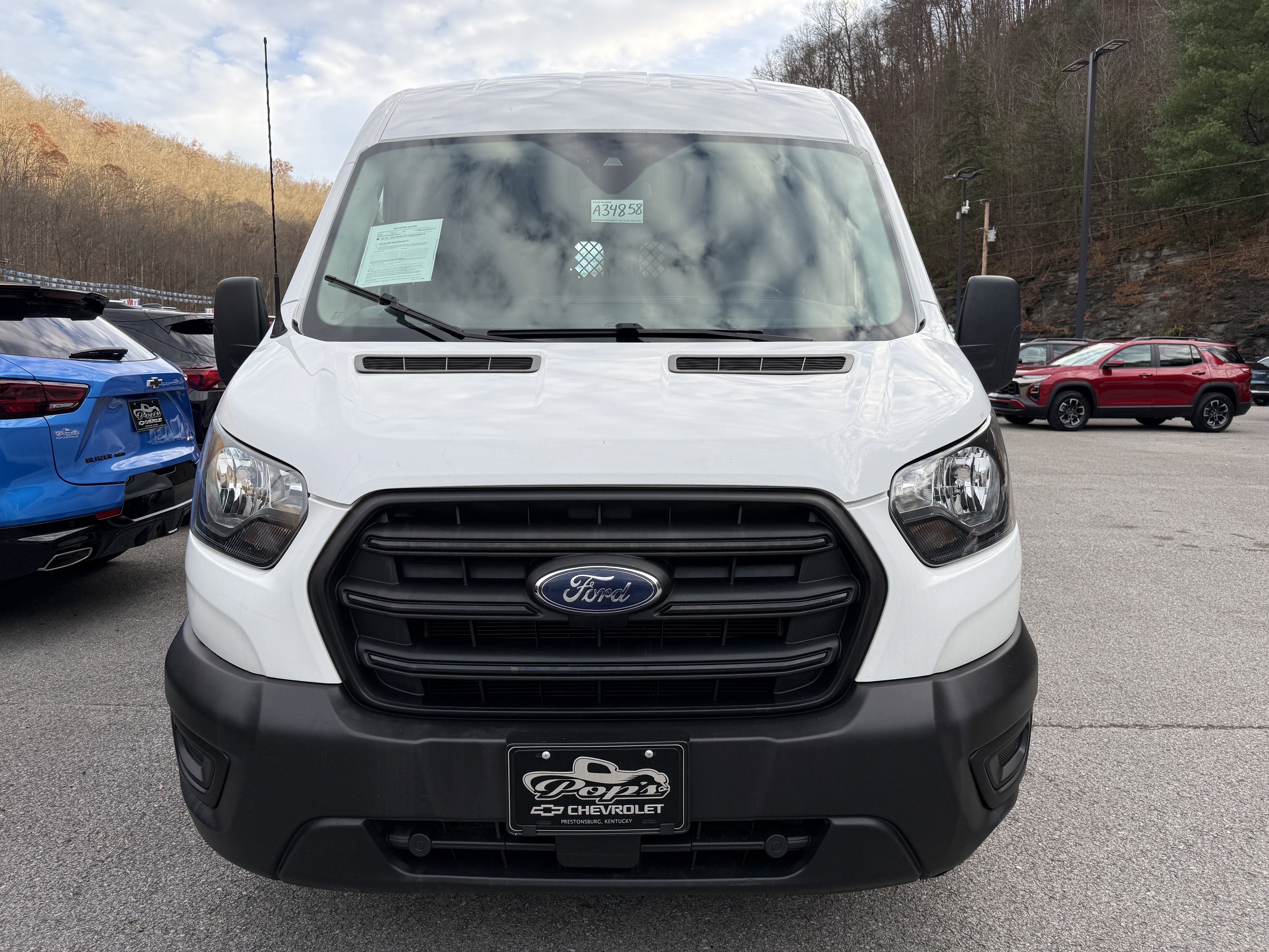 2020 Ford Transit Cargo Van T-250 130" Med Rf 9070 GVWR AWD