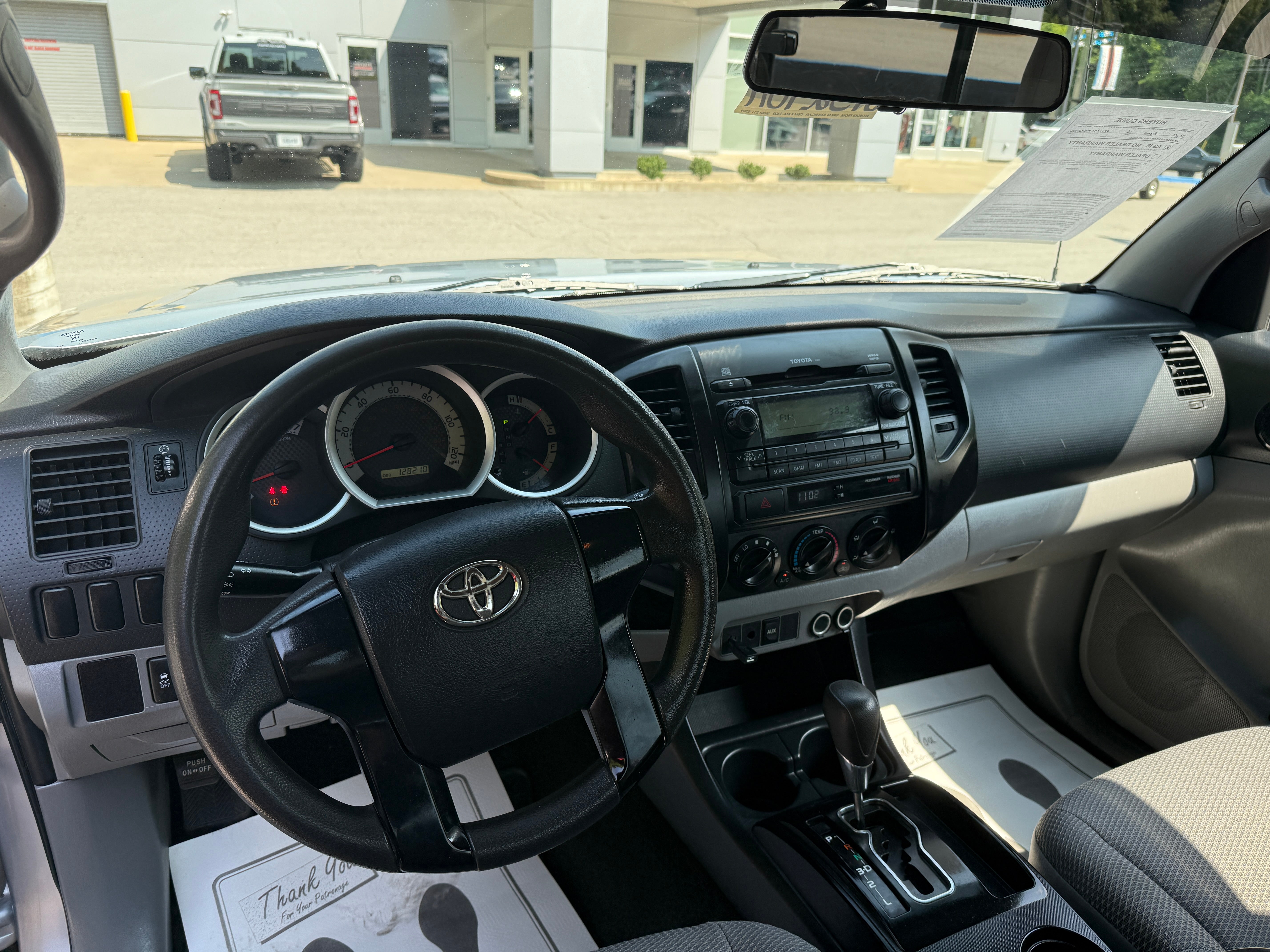 2012 Toyota Tacoma 4WD Reg Cab I4 MT (Natl)