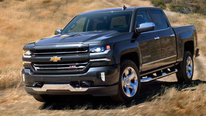 Chevrolet Silverado side view