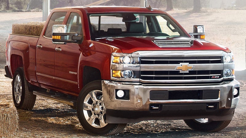 2019 Silverado HD front view