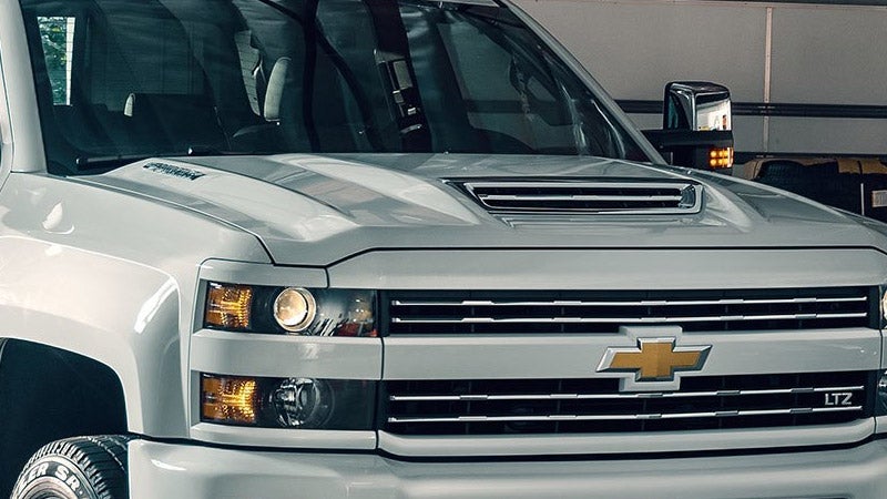 2019 Silverado HD white