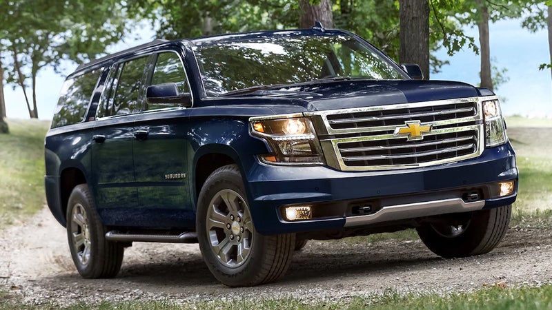 2019 Chevy Suburban in off-road