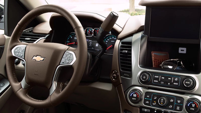 2019 Chevy Suburban interior