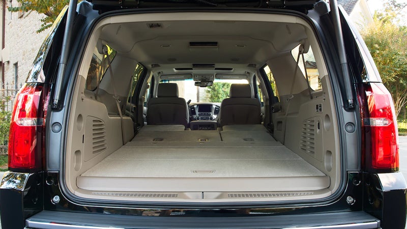 2019 Chevy Suburban back space
