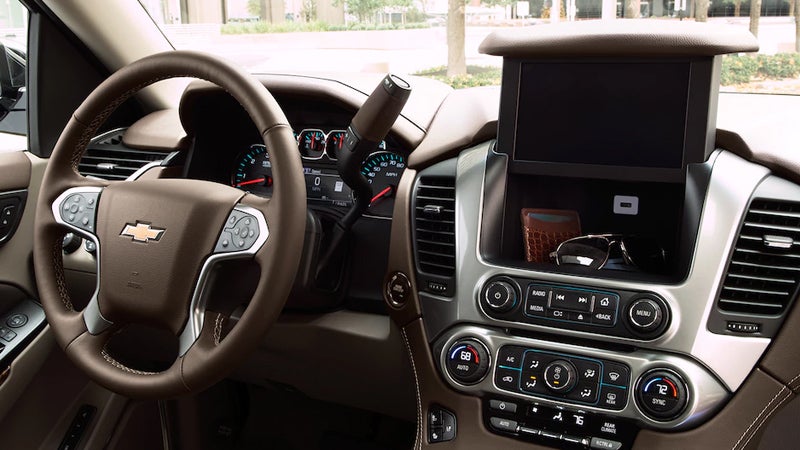 2019 Chevy Tahoe interior