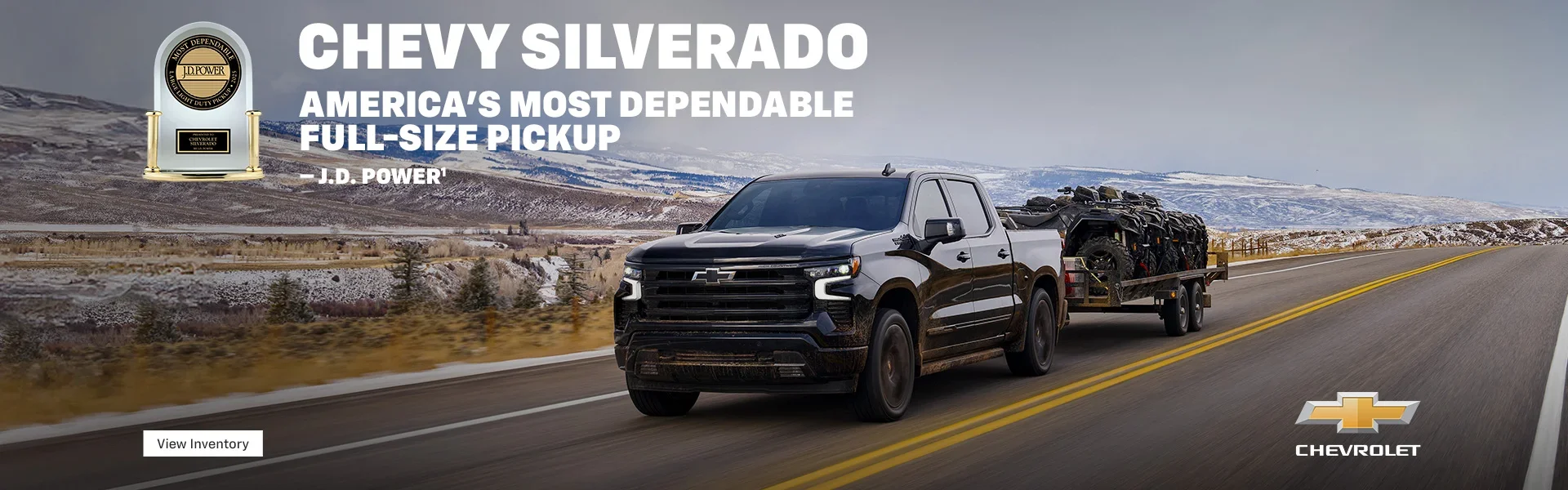 2025 Silverado 1500 JDP Most Dependable Full-Size Pickup 